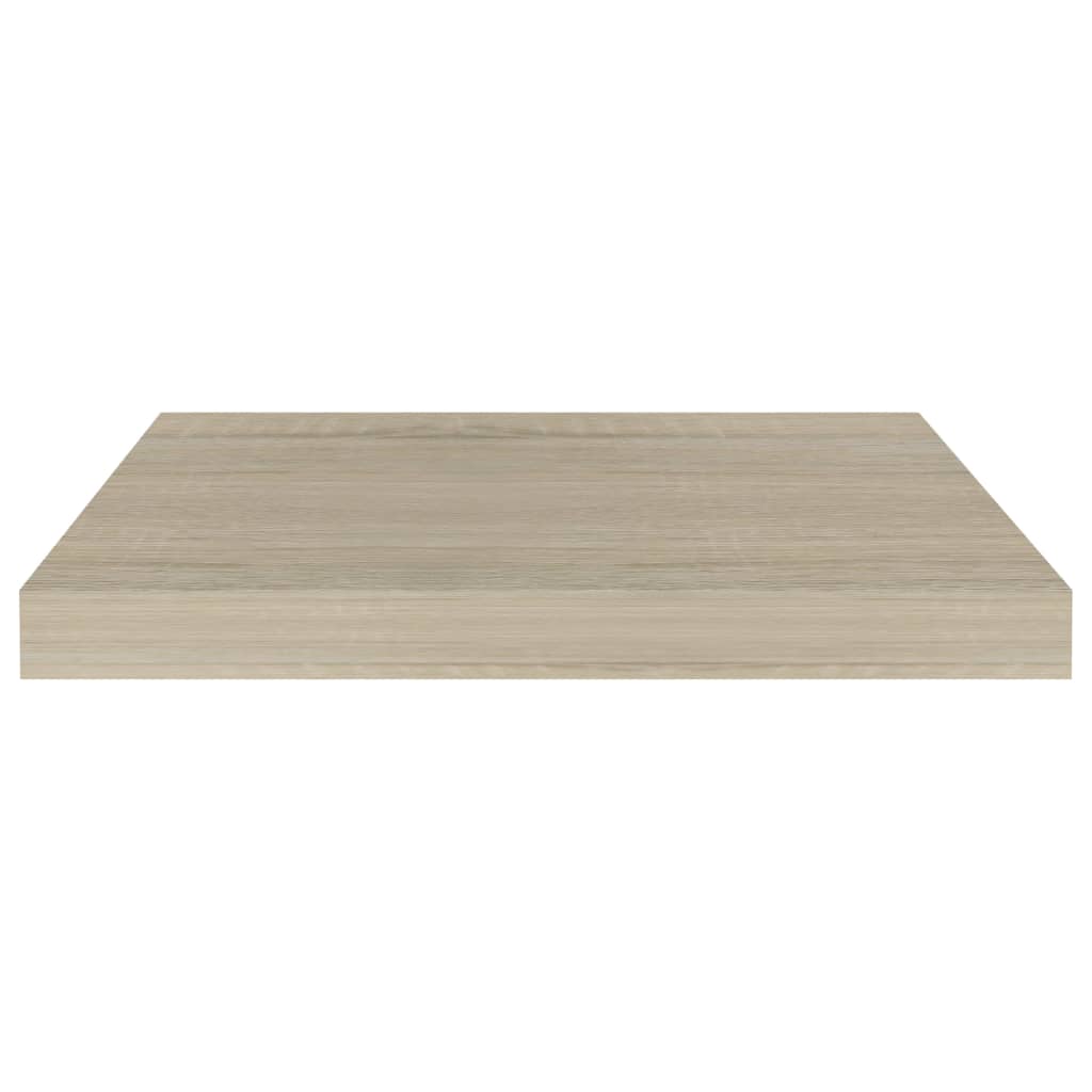 Floating wall shelves 4 pcs. Oak-colored 50x23x3.8cm MDF
