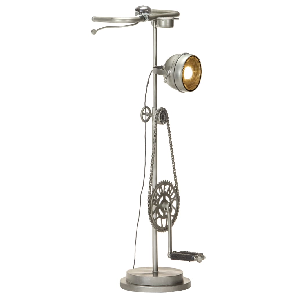 Standleuchte im Fahrrad-Design Eisen