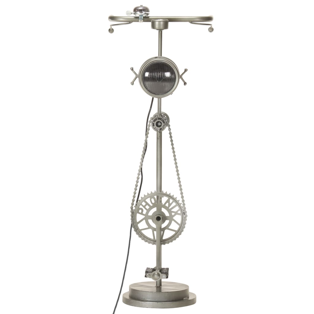Standleuchte im Fahrrad-Design Eisen