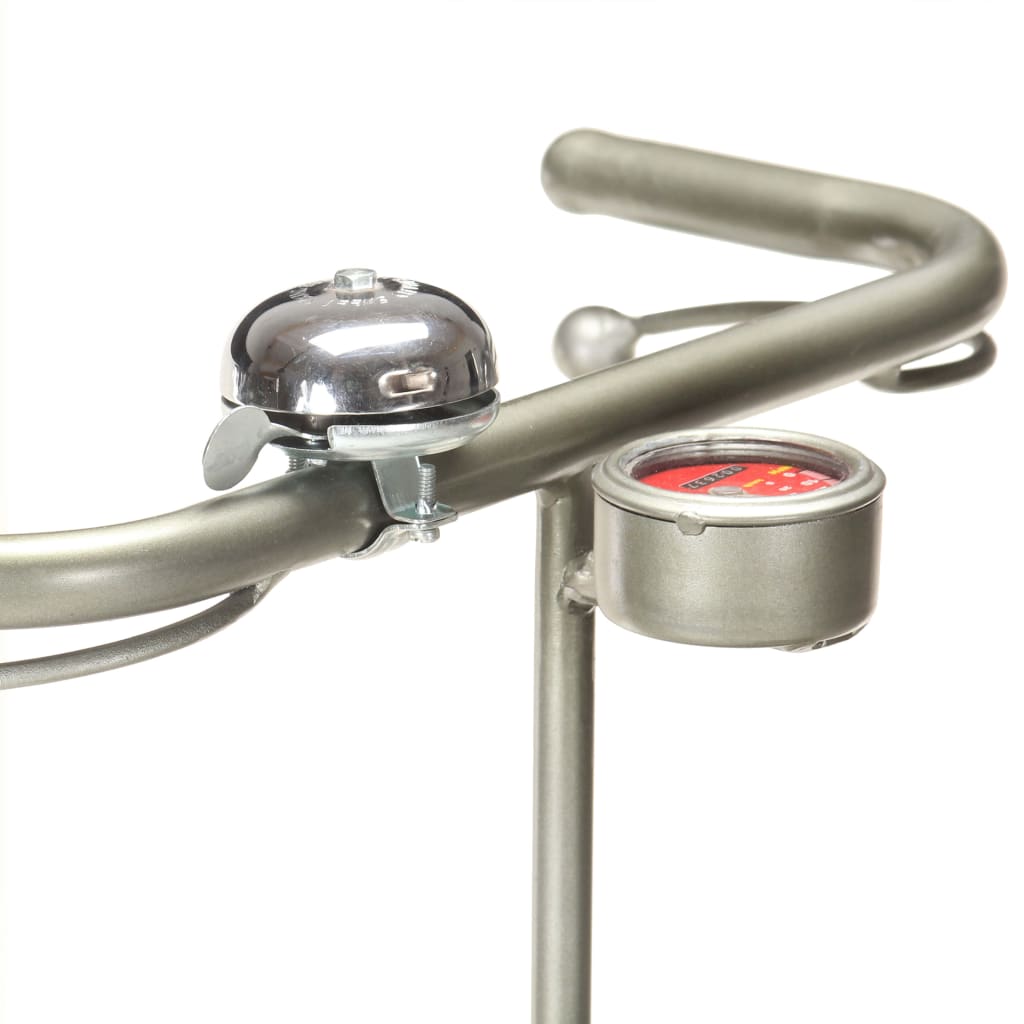 Standleuchte im Fahrrad-Design Eisen