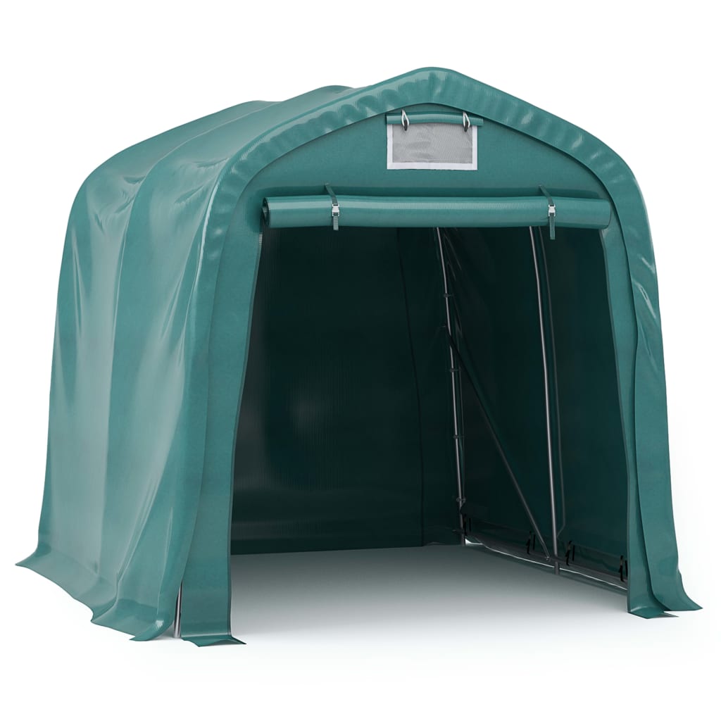 Garage tent PVC 1.6x2.4 m Green