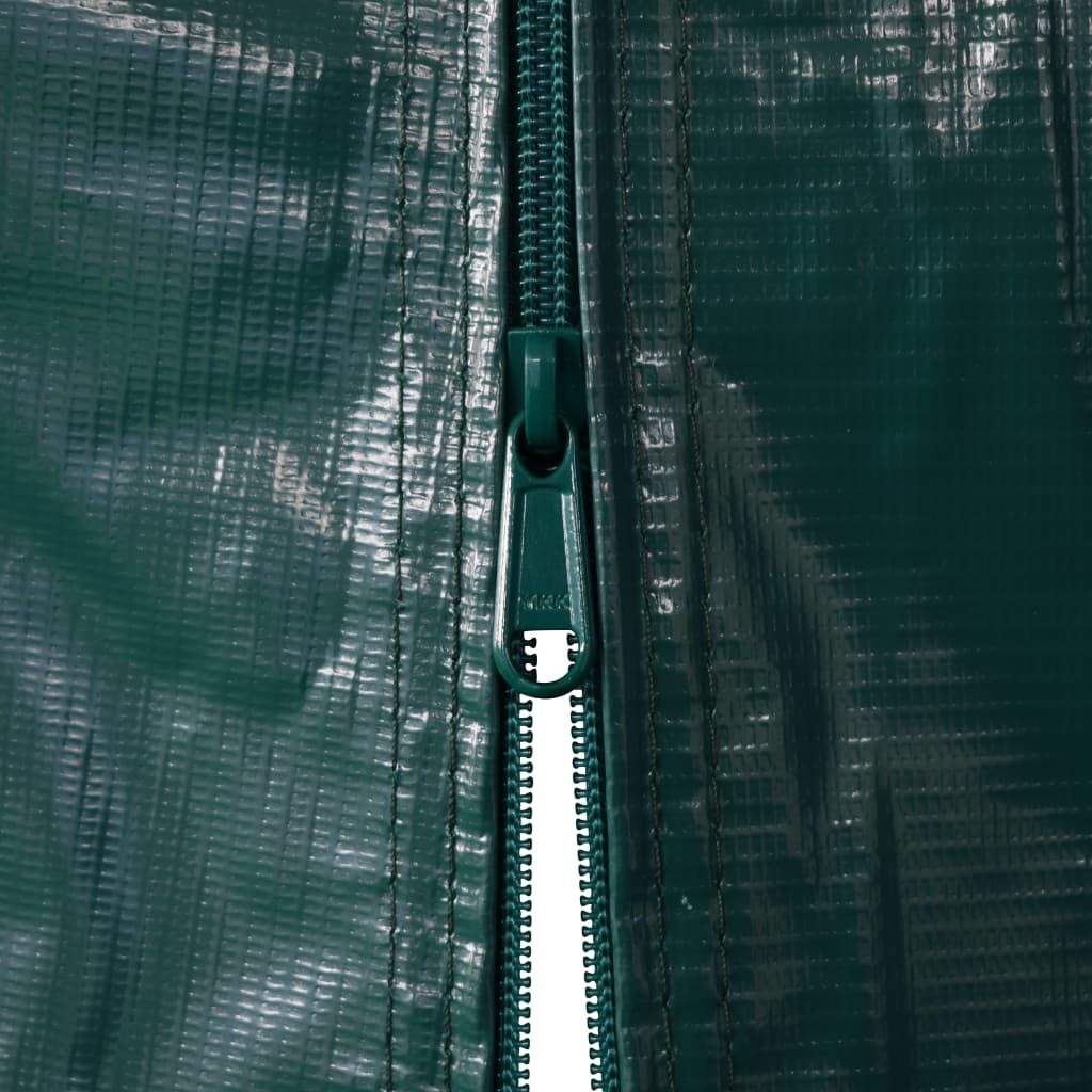 Garage tent PVC 1.6x2.4 m Green