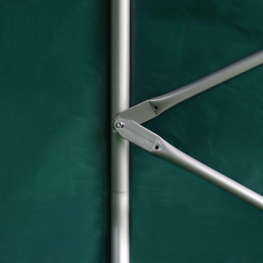 Pasture tent PVC 3.7x3.7 m Green