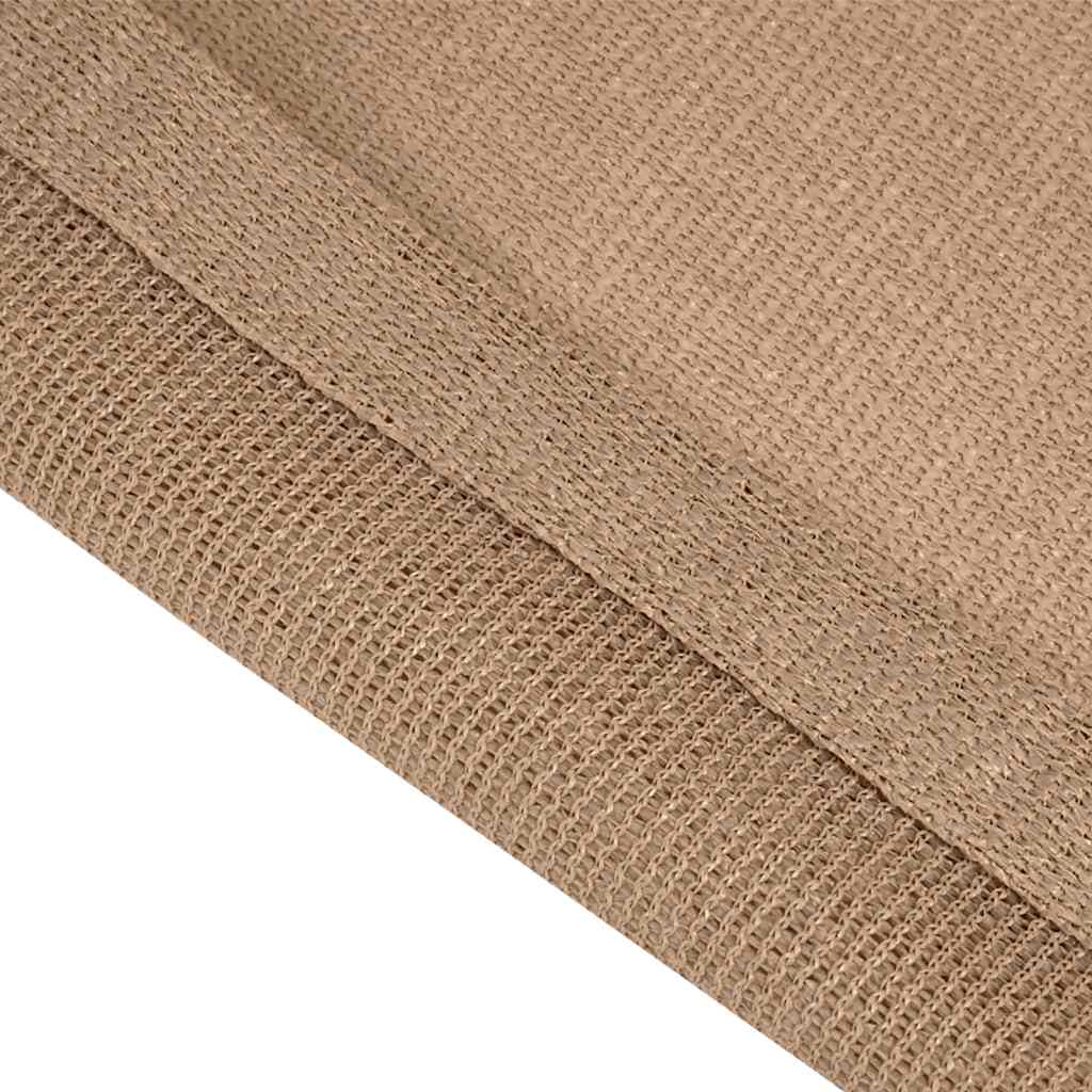 Zeltteppich Taupe 400x700 cm HDPE