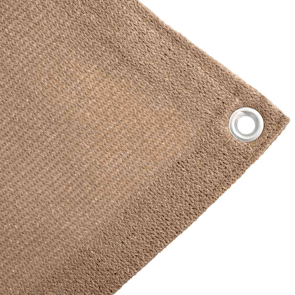 Zeltteppich Taupe 400x700 cm HDPE