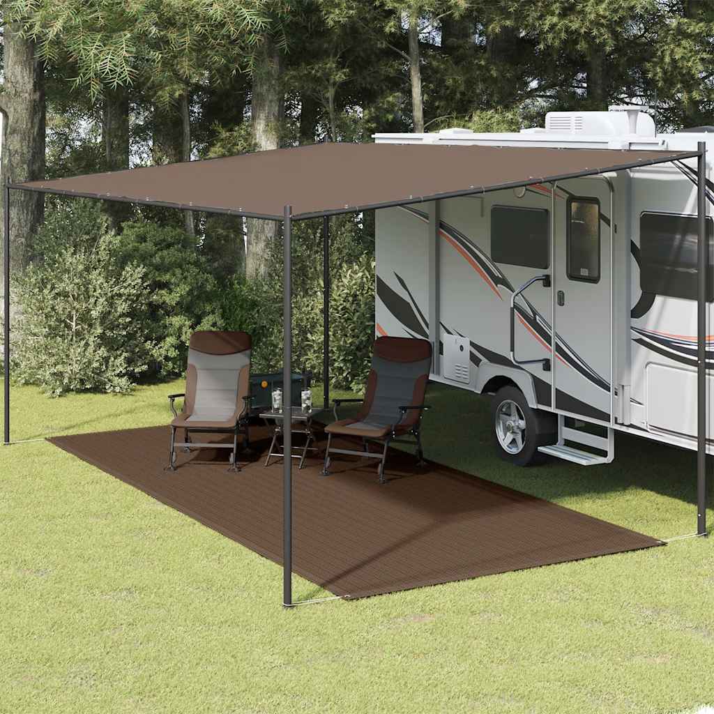 Tent carpet 250x550 cm brown