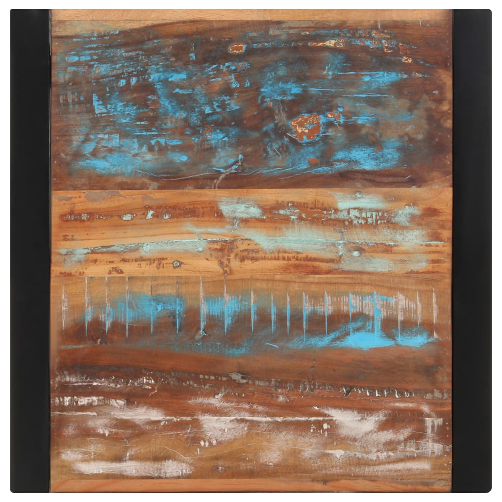 Dining table 60x60x75 cm Recycled solid wood