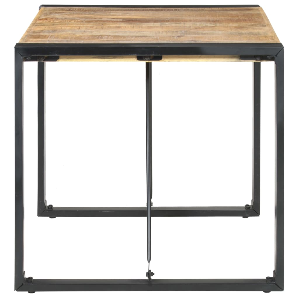 Dining table 80x80x75 cm Rough mango wood