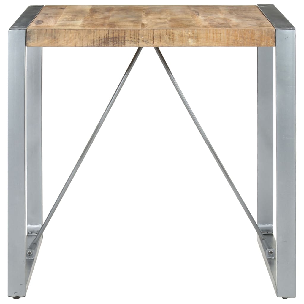 Dining table 80x80x75 cm Rough mango wood