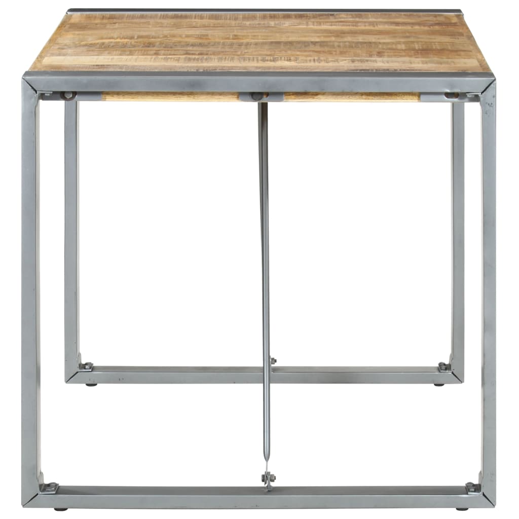 Dining table 80x80x75 cm Rough mango wood