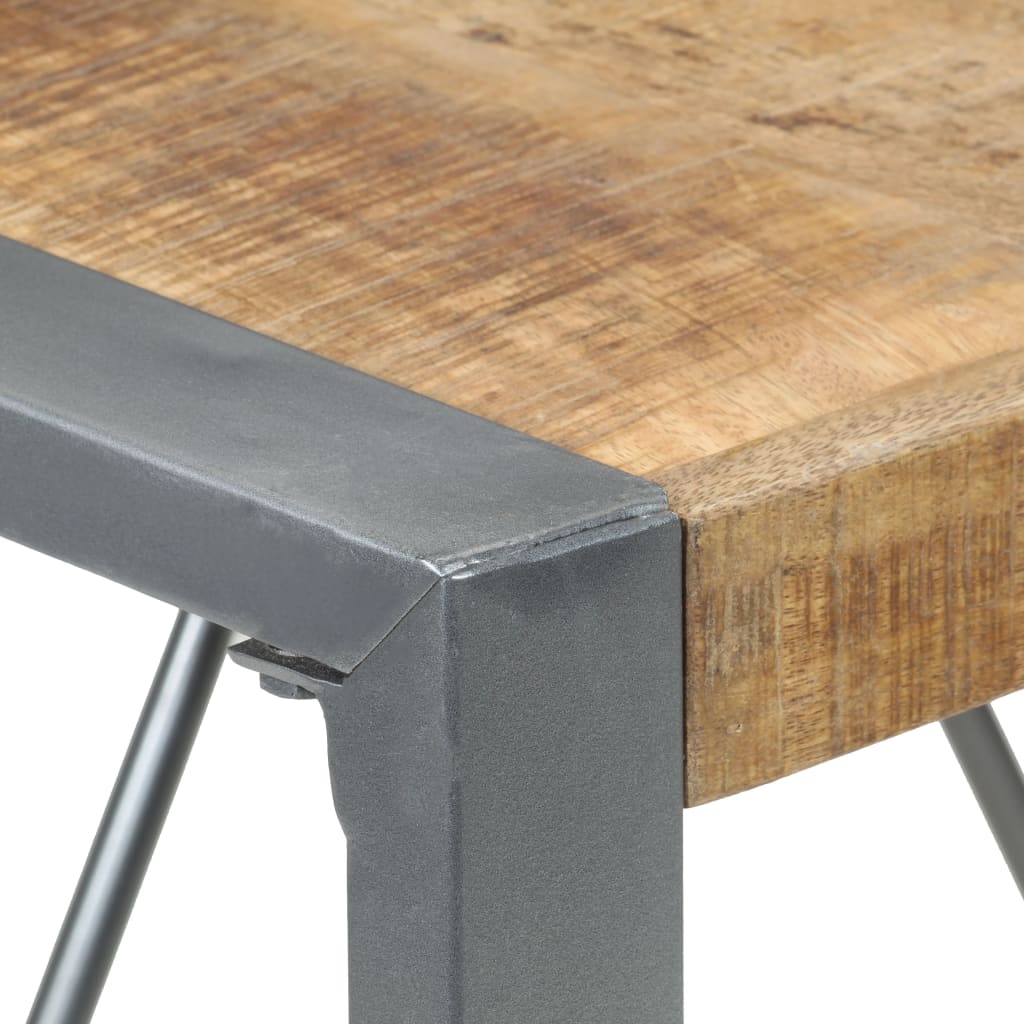 Dining table 80x80x75 cm Rough mango wood