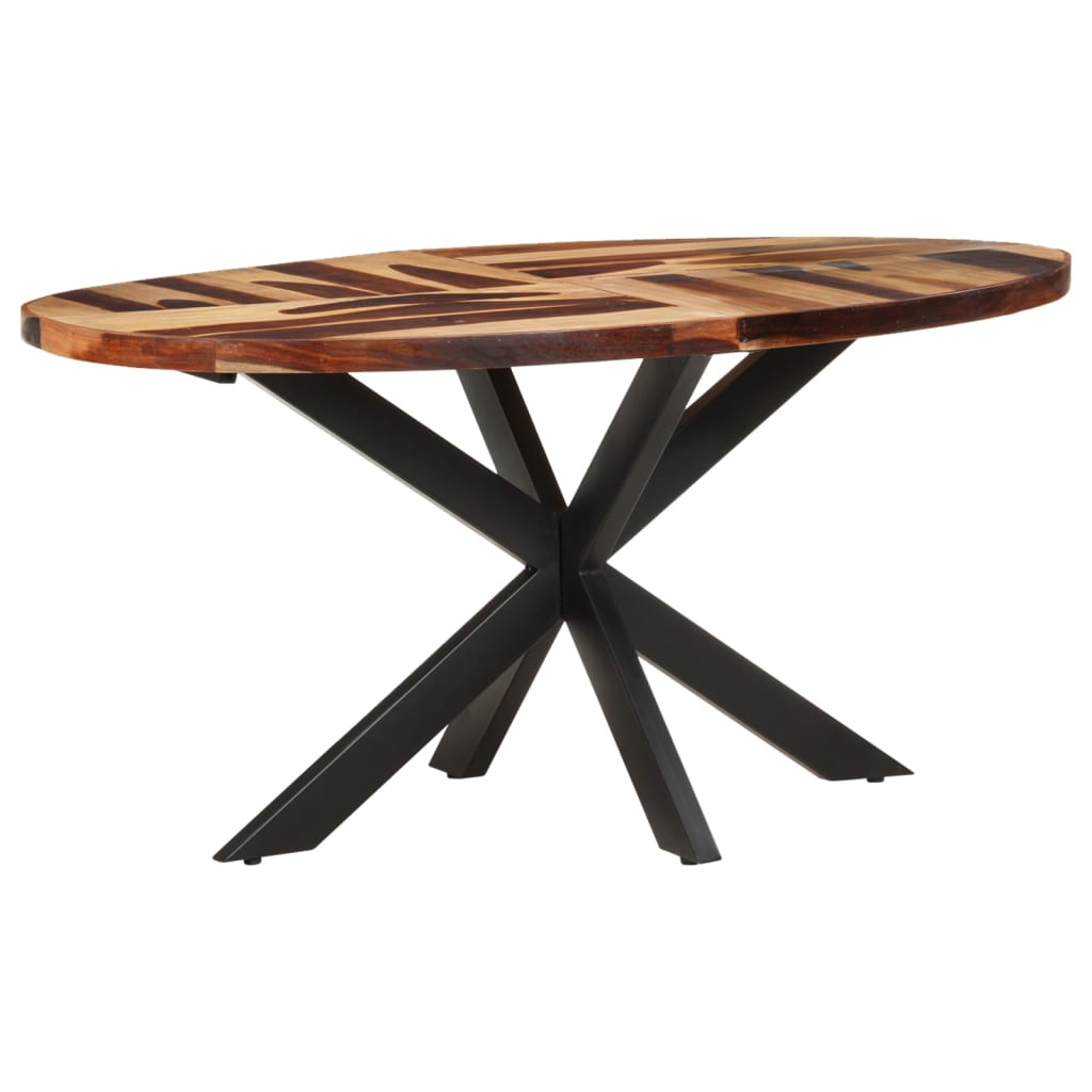 Esstisch 160x90x75 cm Massivholz Akazie