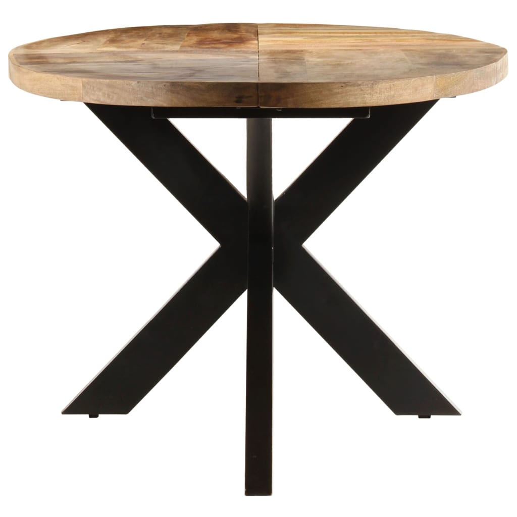 Esstisch 240x100x75 cm Raues Mangoholz