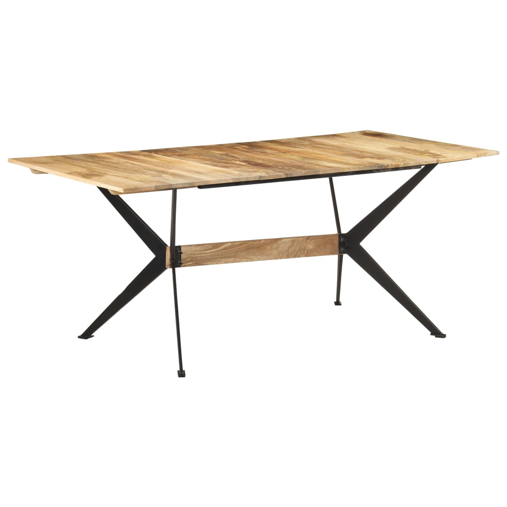 Table à manger 180x90x76 cm en bois de manguier massif