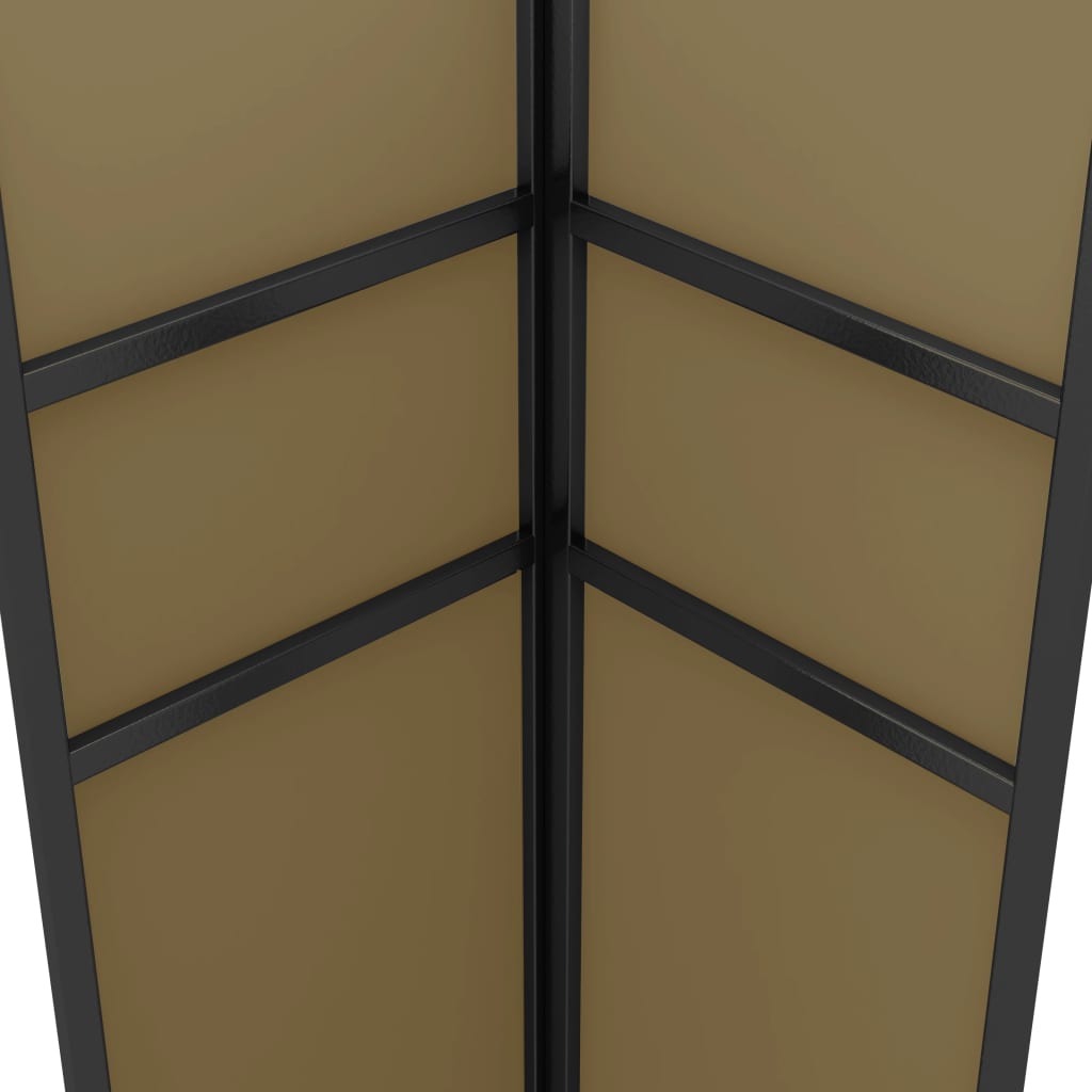 Gazebo with double roof 3x3x2.7 m Taupe 180 g/m²