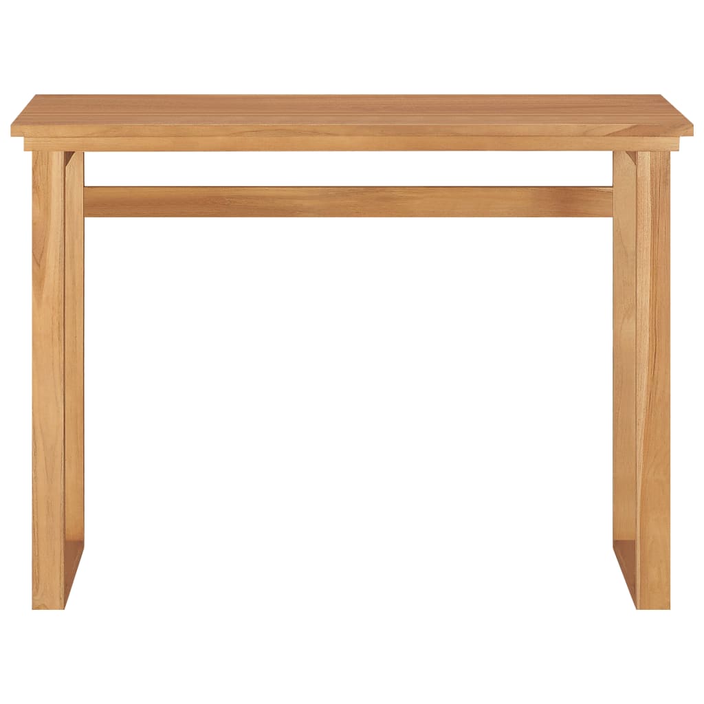 Schreibtisch 100x45x75 cm Massivholz Teak
