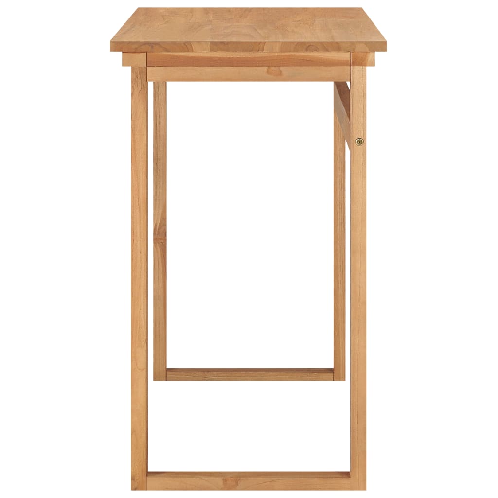 Schreibtisch 100x45x75 cm Massivholz Teak