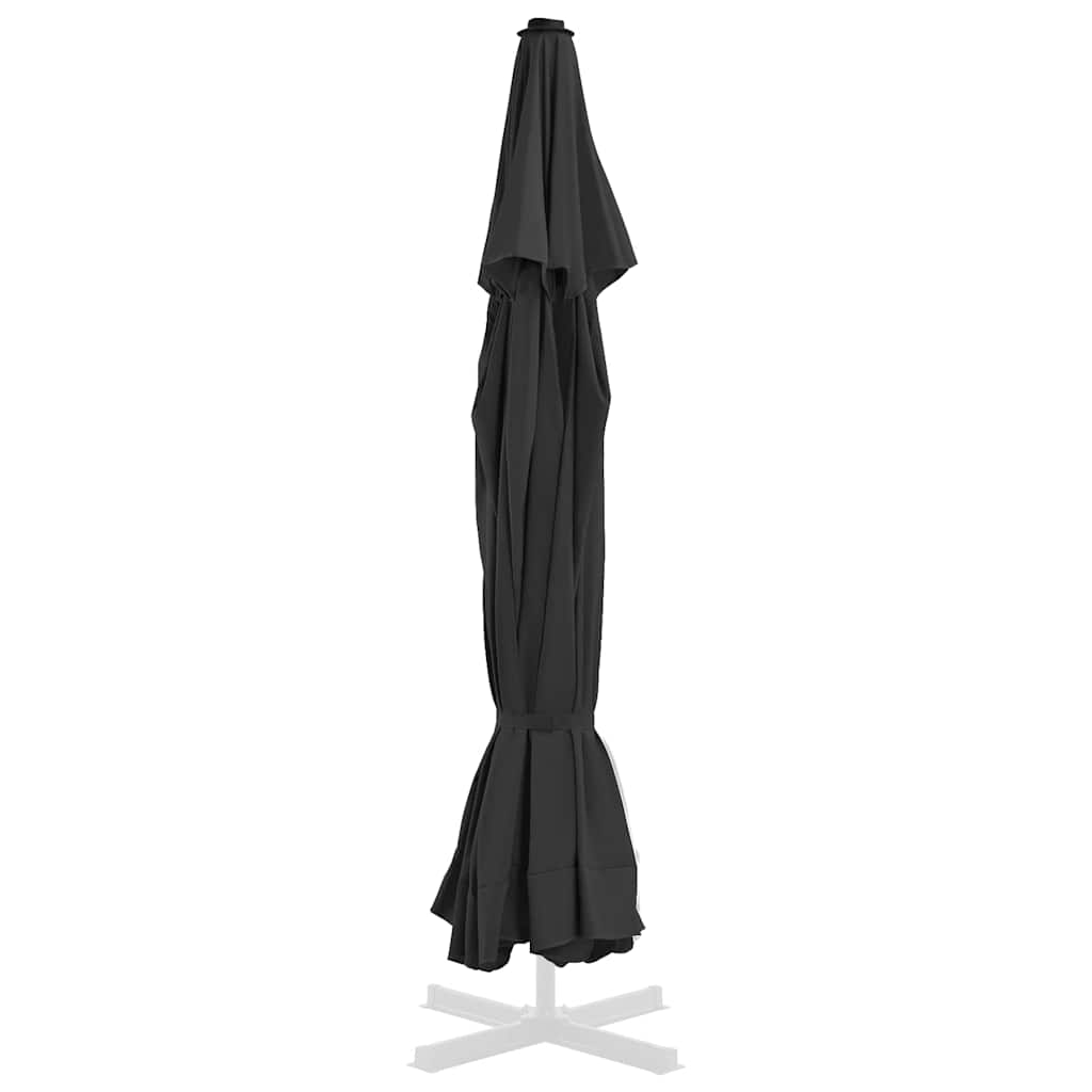 Ersatzbezug für Sonnenschirm Schwarz 515 cm