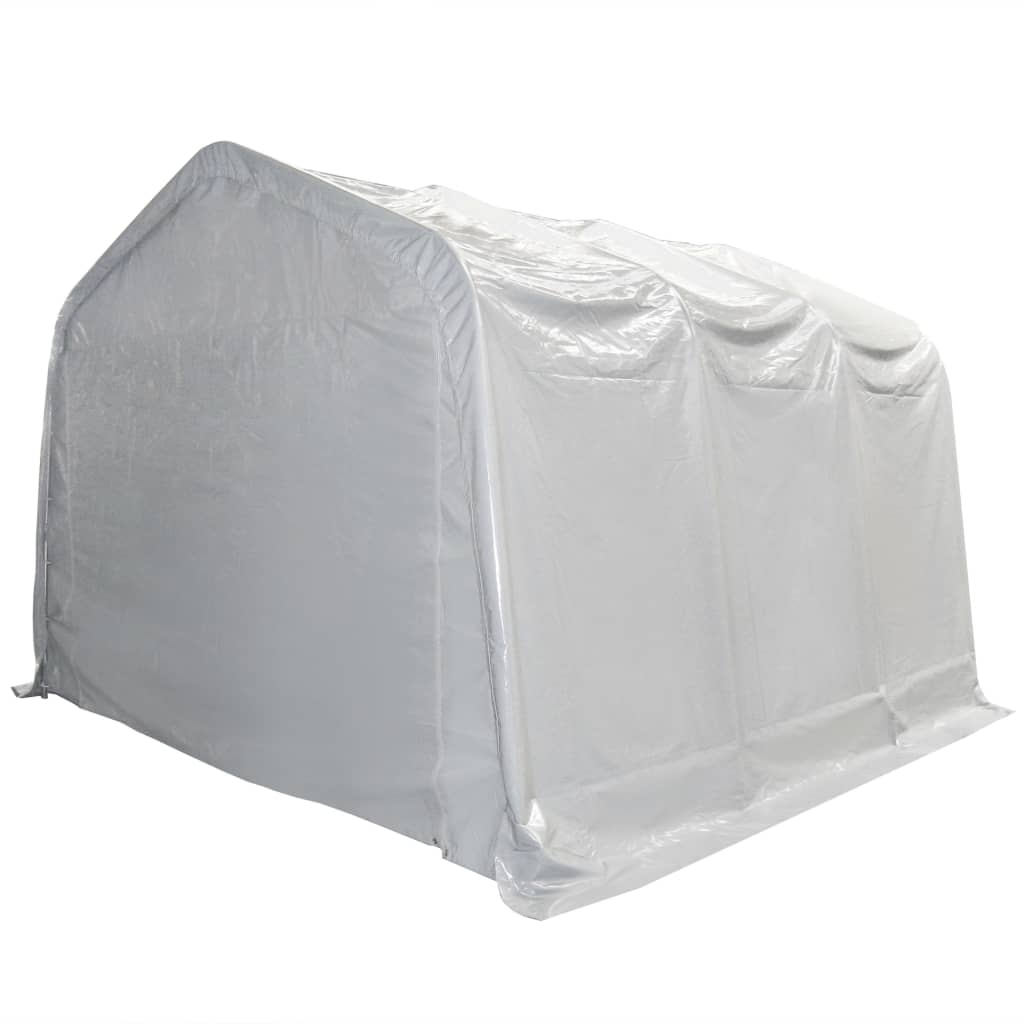 Lagerzelt PVC 550 g/m² 4x6 m Weiß