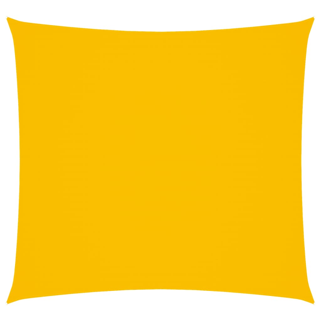 Sonnensegel Oxford-Gewebe Quadratisch 6x6 m Gelb
