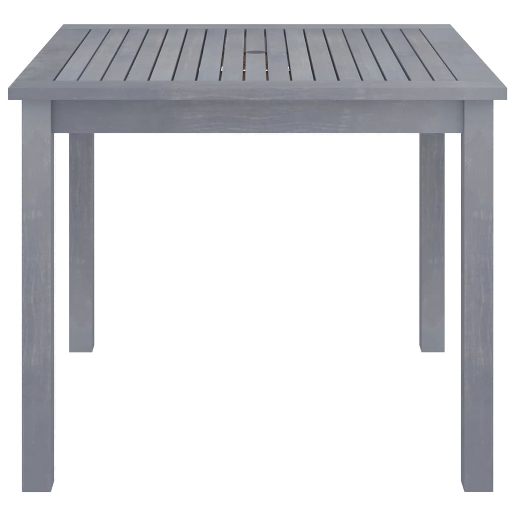 Table à manger de jardin 88x88x74 cm en bois d'acacia massif