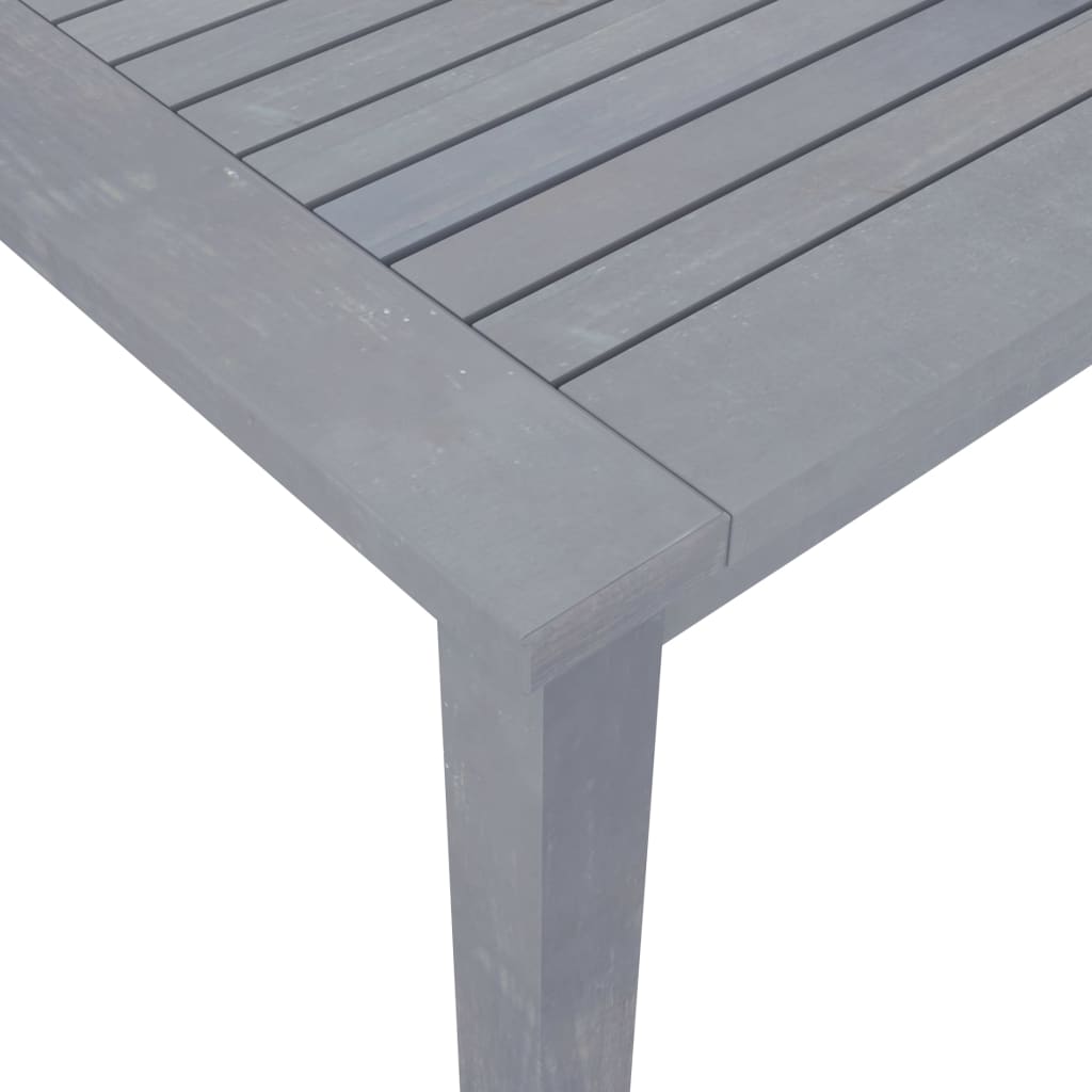 Table à manger de jardin 88x88x74 cm en bois d'acacia massif