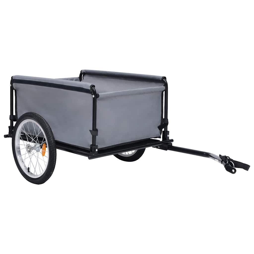 Bicycle Trailer Black and Blue 65 kg