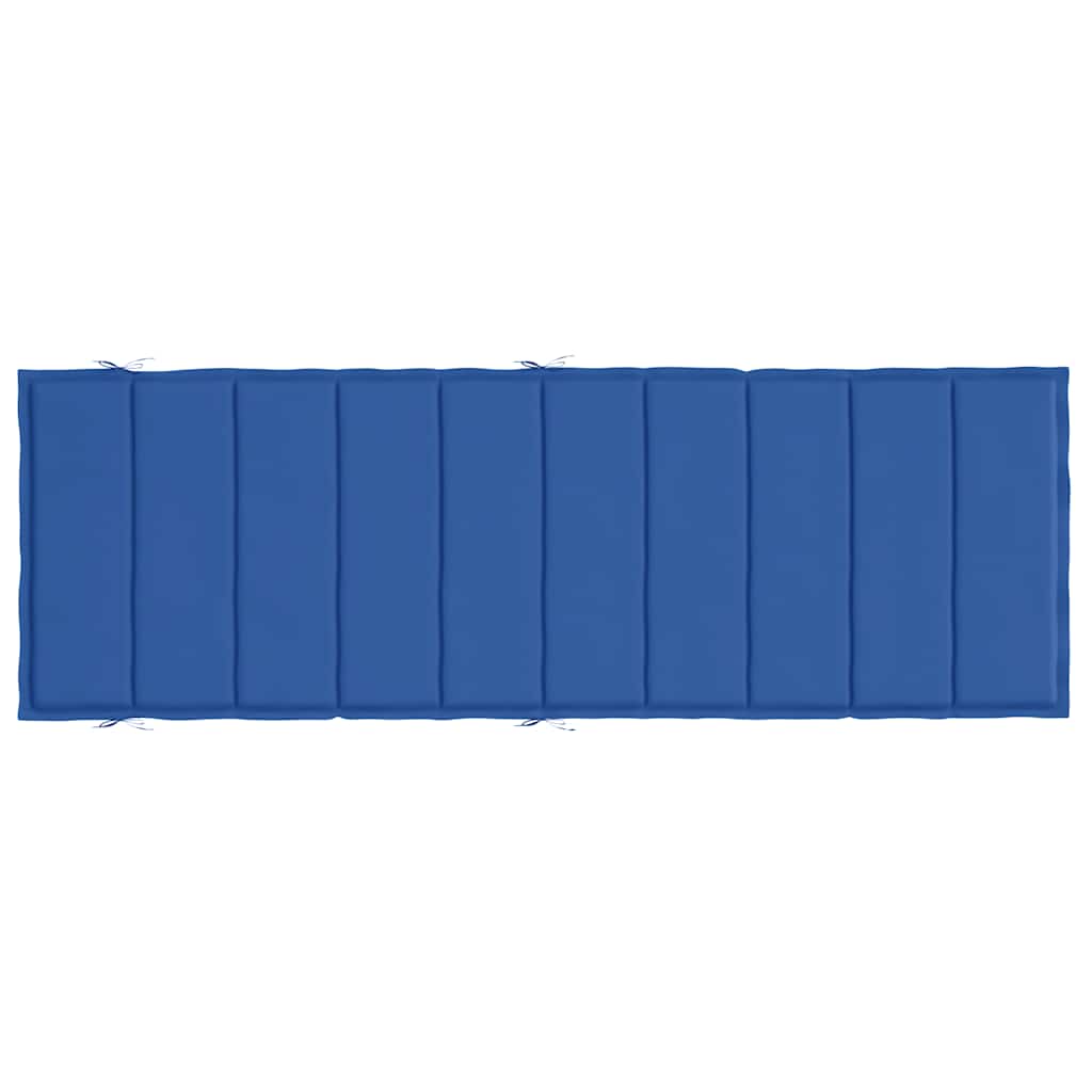 Sonnenliegen-Auflage Königsblau 186x58x4 cm Oxford-Gewebe