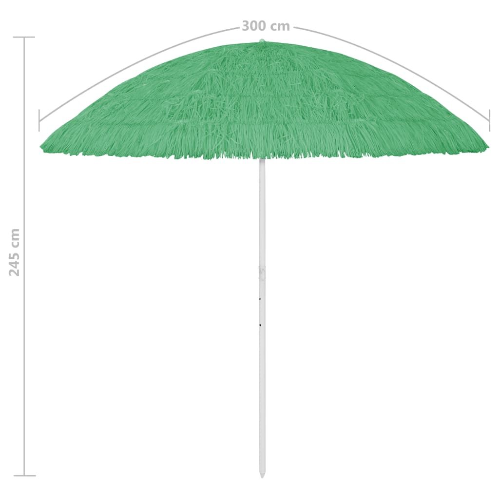 Parasol Hawaii Green 300 cm