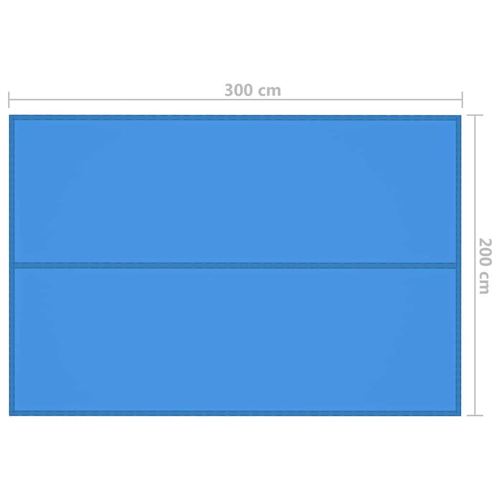 Outdoor-Tarp 3x2 m Blau