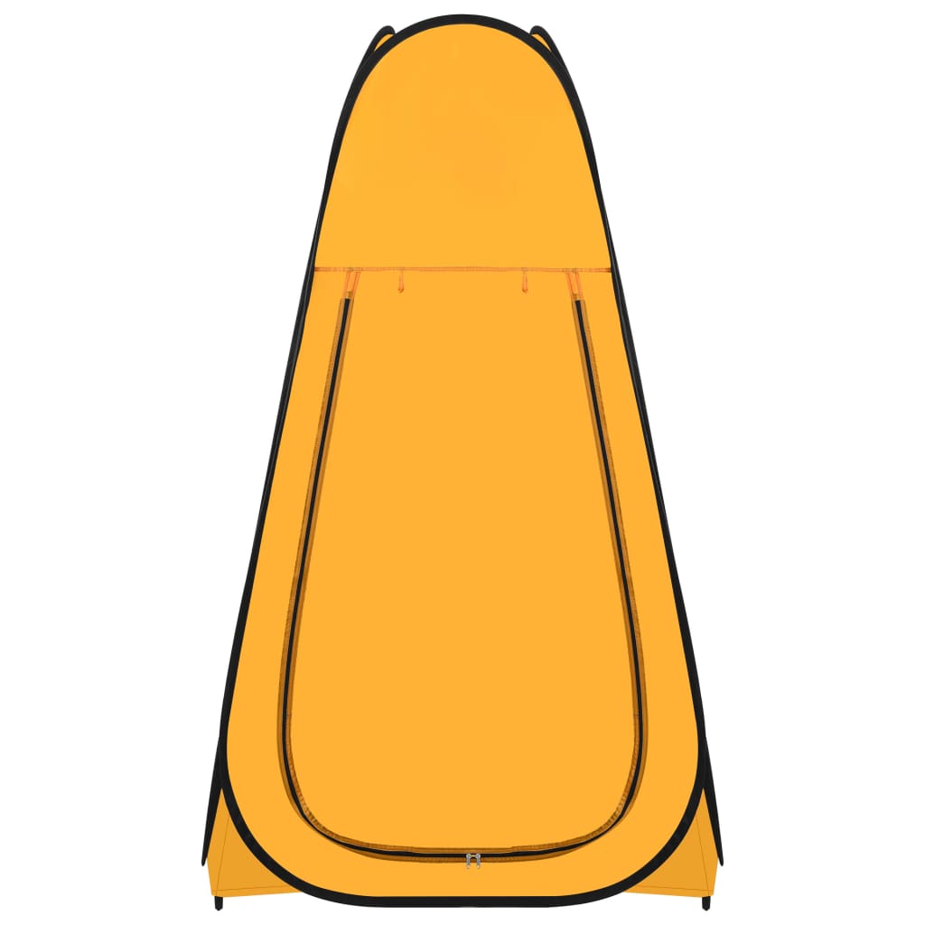 Pop-Up Duschzelt Gelb