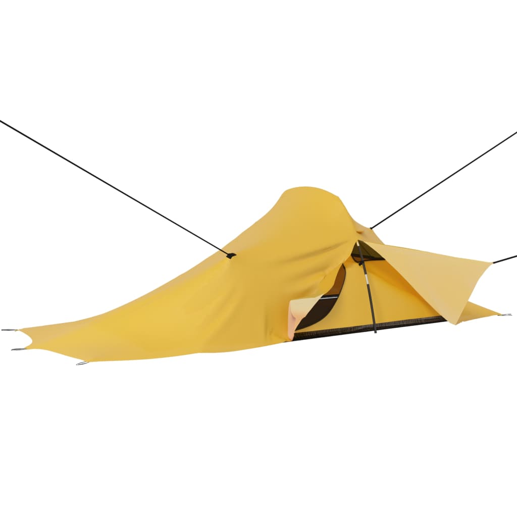 Campingzelt 317x240x100 cm Gelb