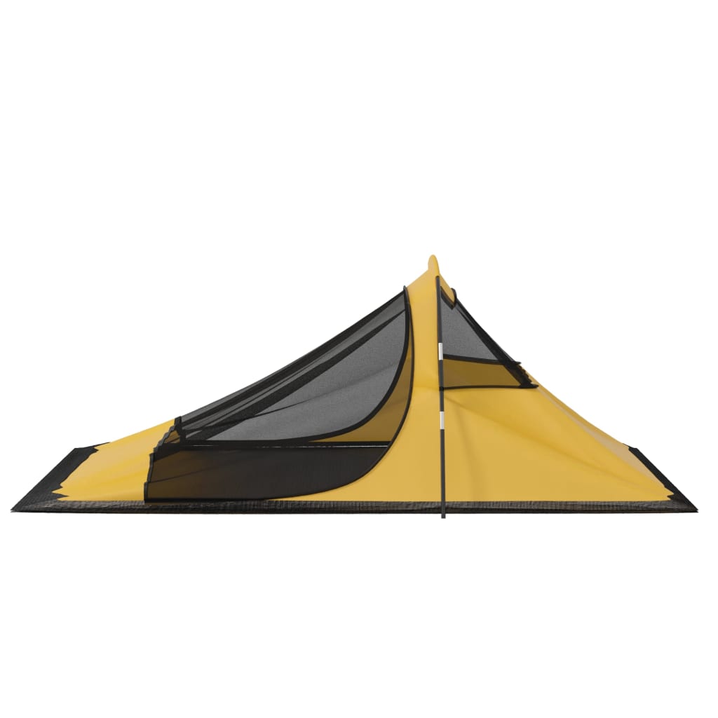 Campingzelt 317x240x100 cm Gelb