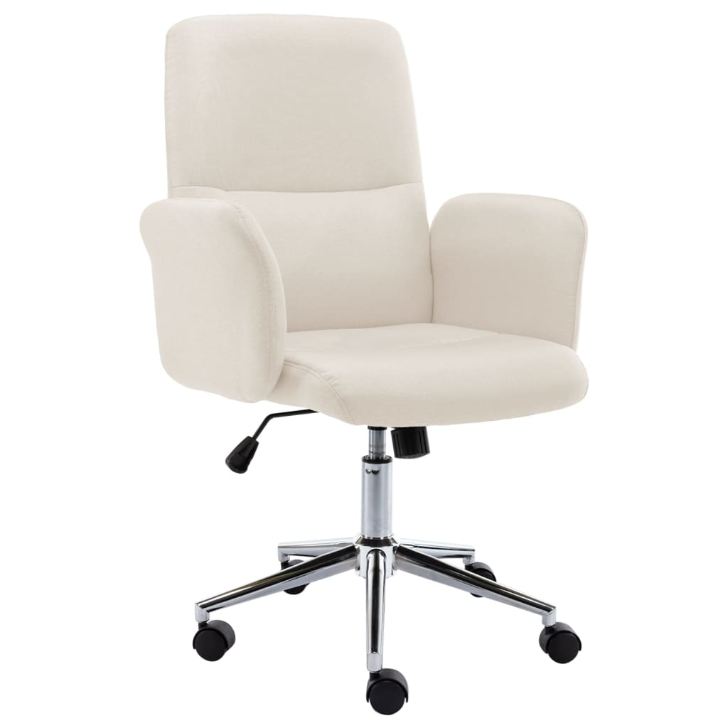 Bürostuhl Stoff Creme