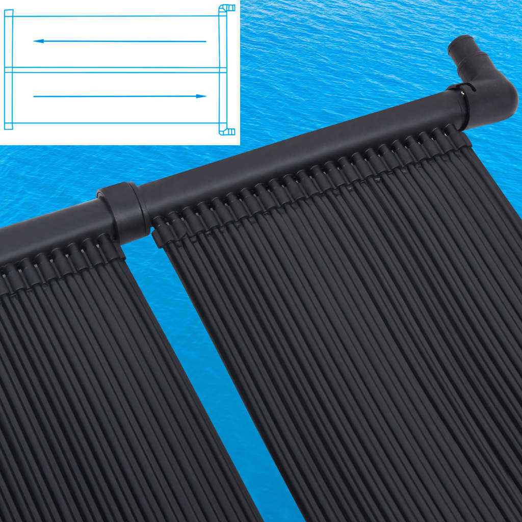 Panneau solaire pour chauffage de piscine 80x310 cm