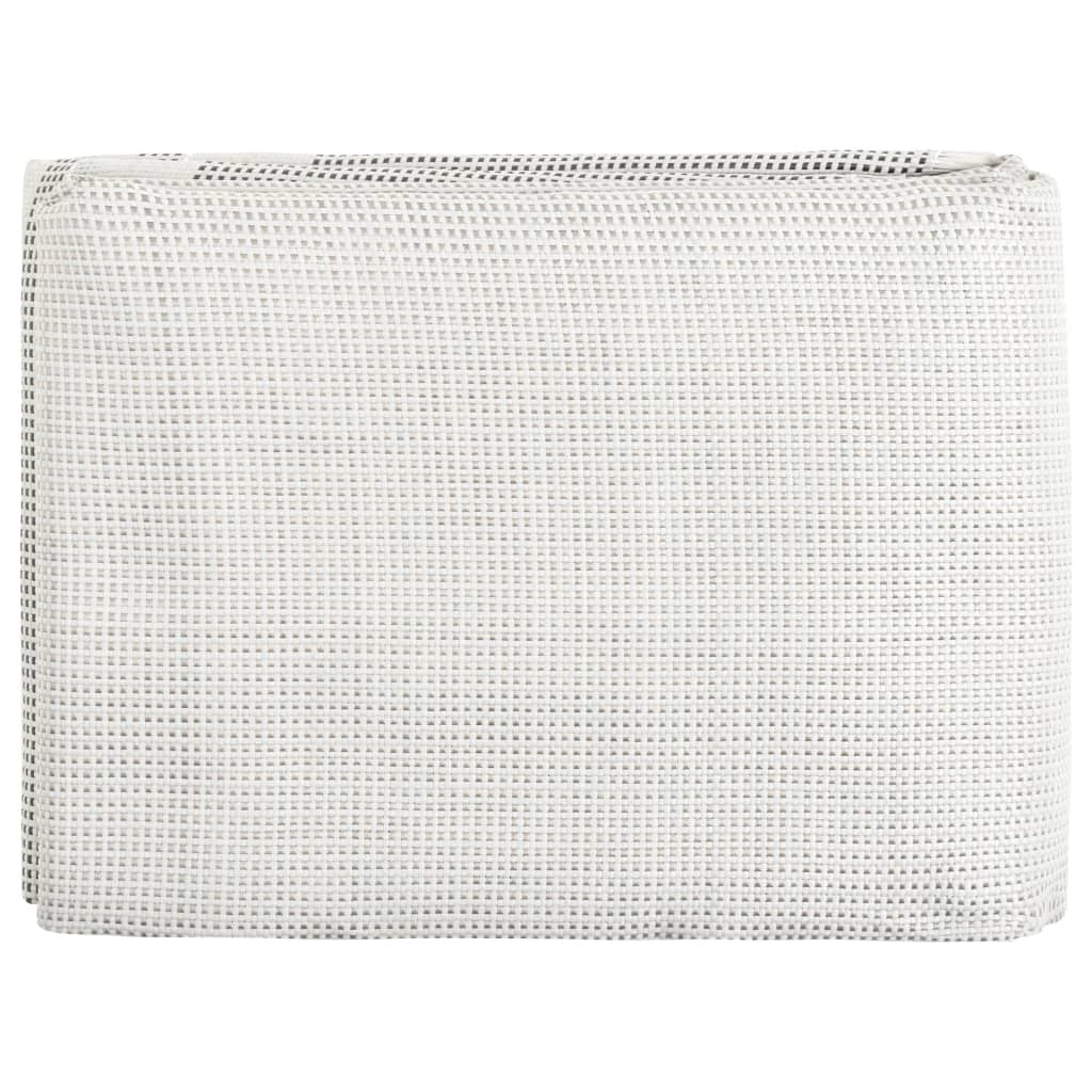 Zeltteppich 500x250 cm Grau