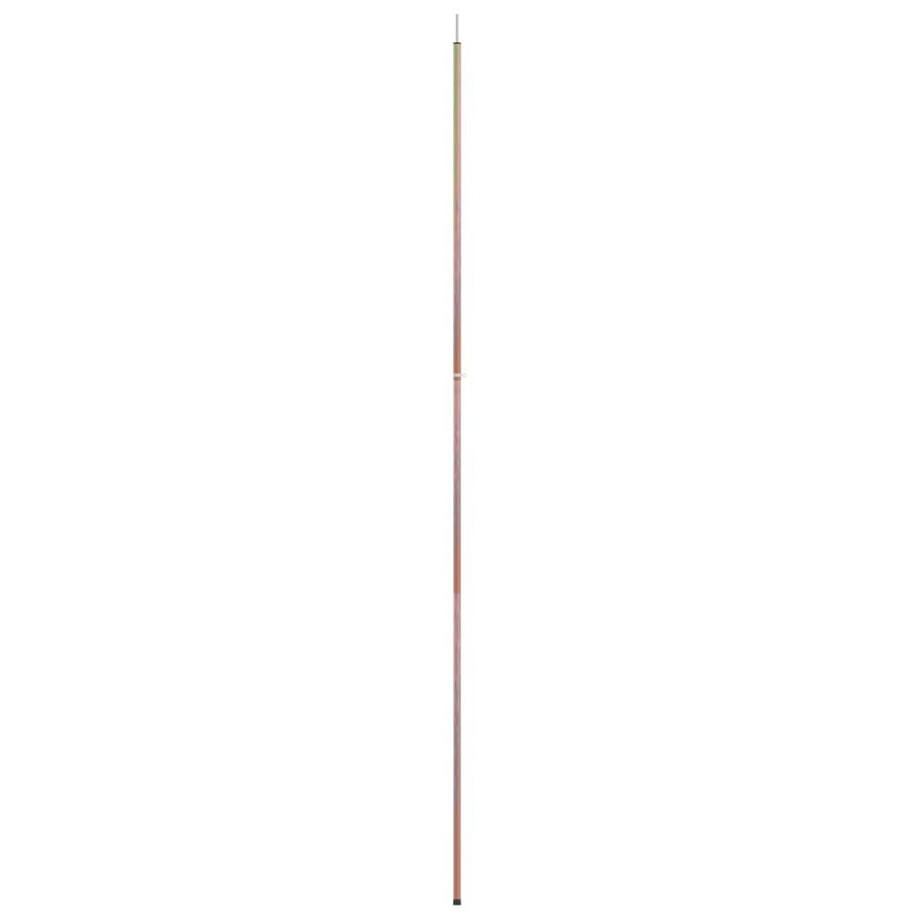 Telescopic tent pole with 170-255 cm length Galvanized steel