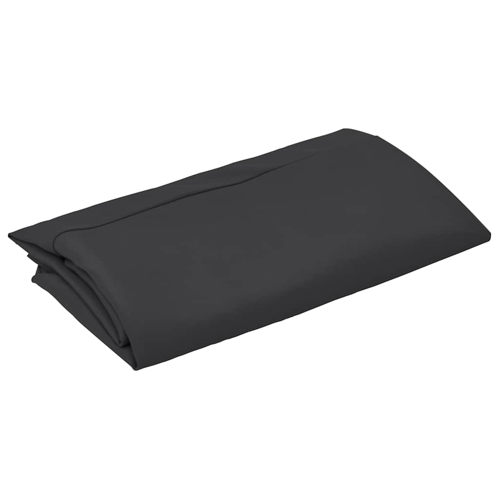 Ersatzbezug für Sonnenschirm Schwarz 300 cm