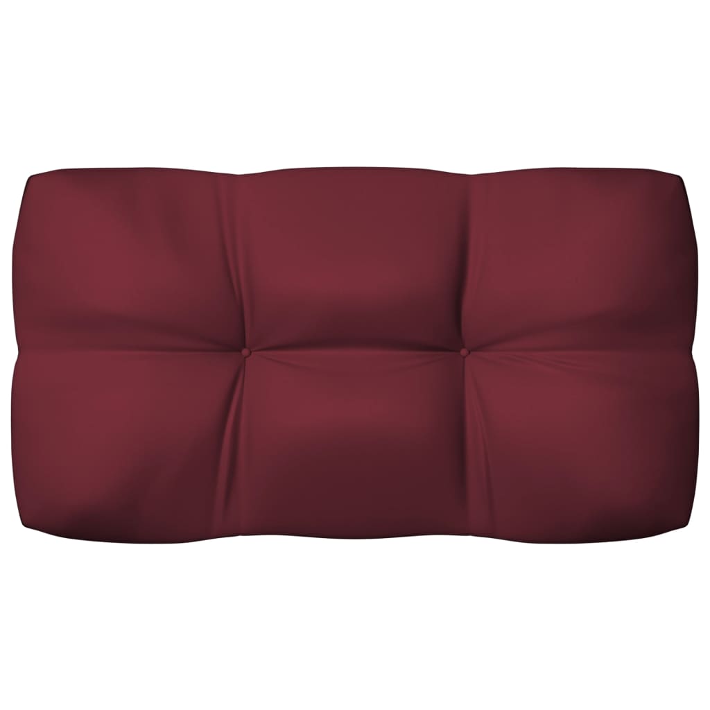 Palettensofa-Auflagen 7 Stk. Weinrot
