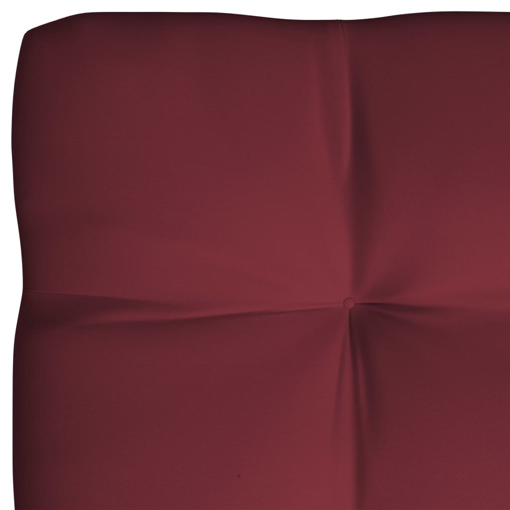 Palettensofa-Auflagen 7 Stk. Weinrot