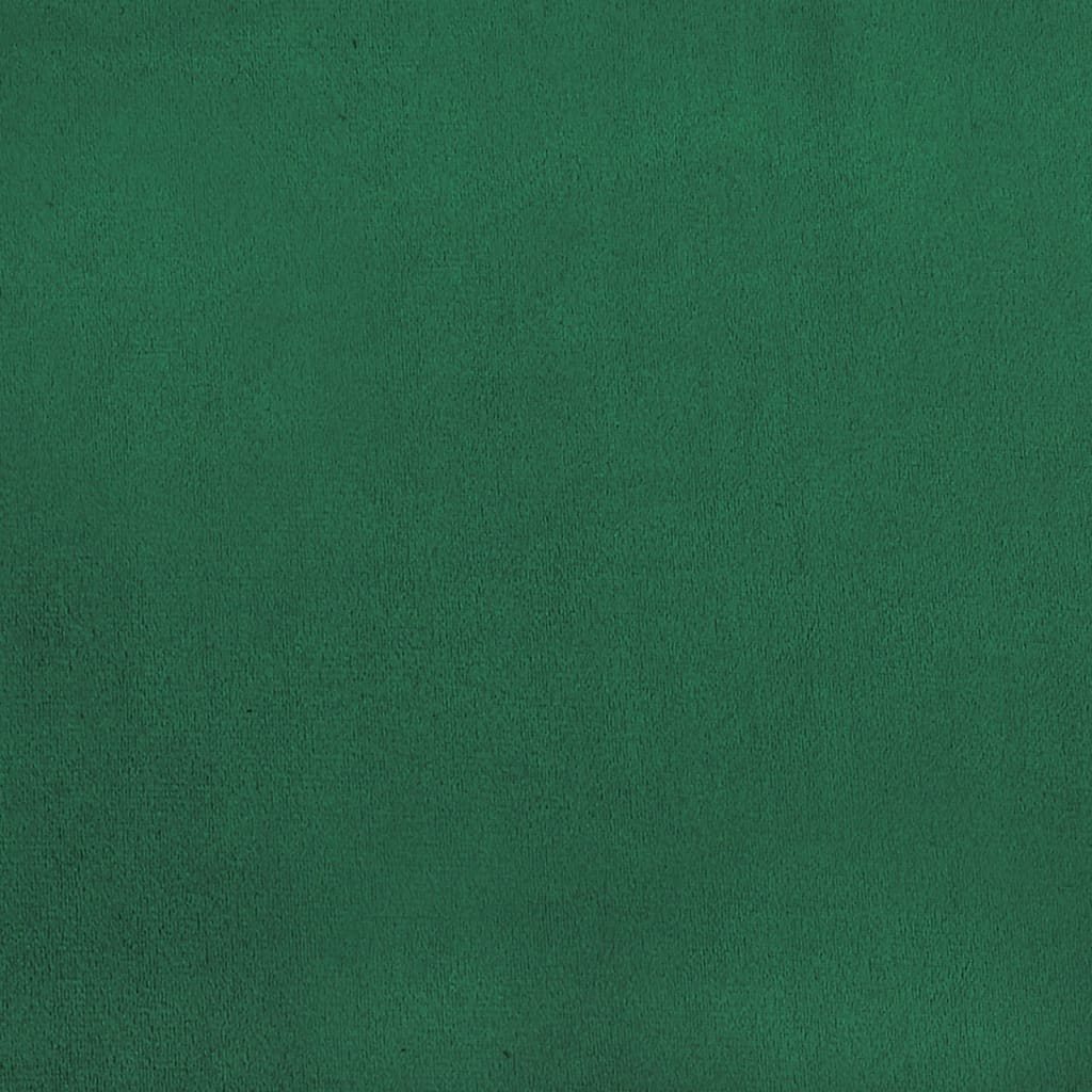 Dining chairs 2 pcs. Dark green velvet