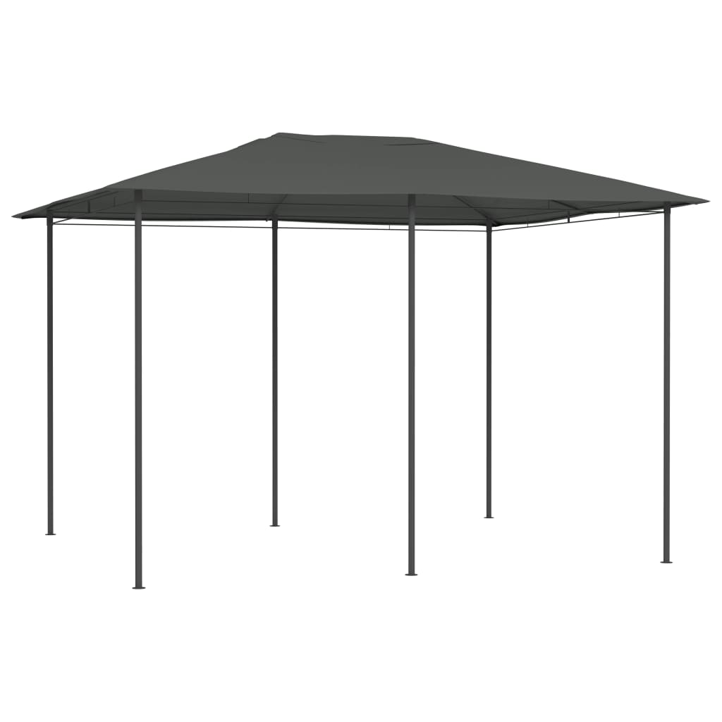 Gazebo 3x4x2.6 m anthracite 160 g/m²