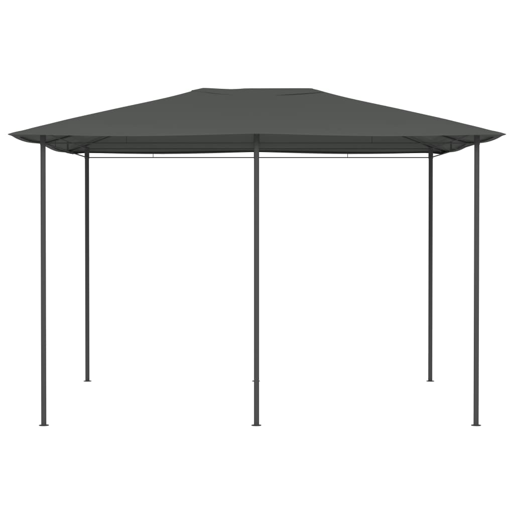 Gazebo 3x4x2.6 m anthracite 160 g/m²