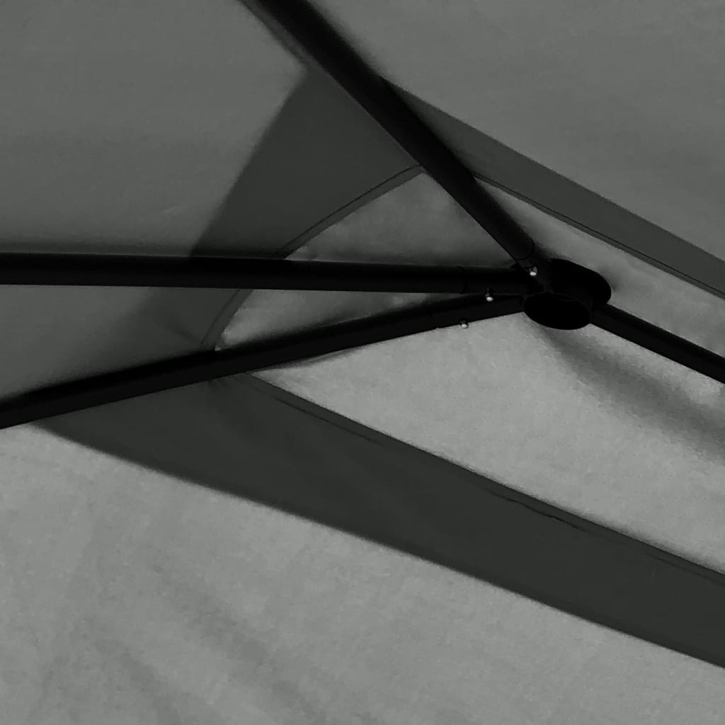 Gazebo 3x4x2.6 m anthracite 160 g/m²