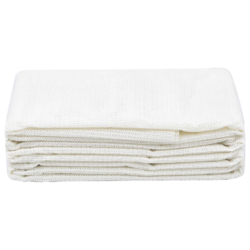 Tent carpet 100x500 cm white