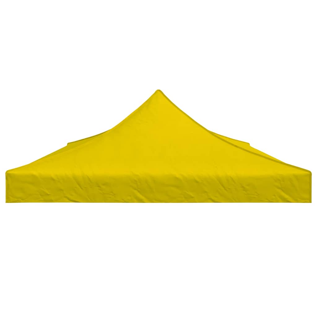 Partyzelt-Dach 6x3 m Gelb 270 g/m²