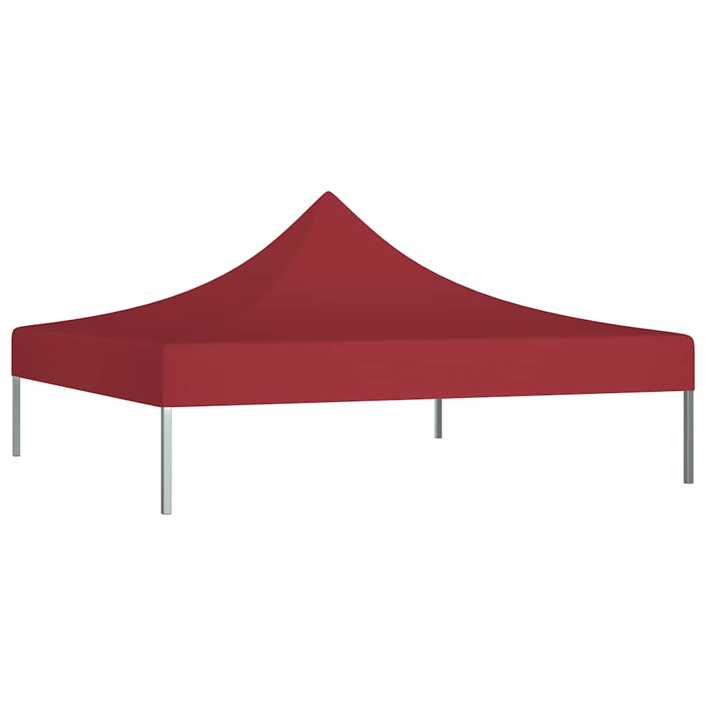 Partyzelt-Dach 2x2 m Burgunderrot 270 g/m²