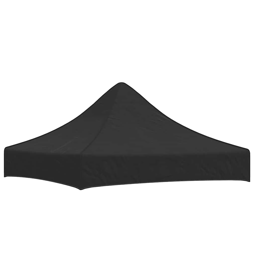 Partyzelt-Dach 2x2 m Schwarz 270 g/m²
