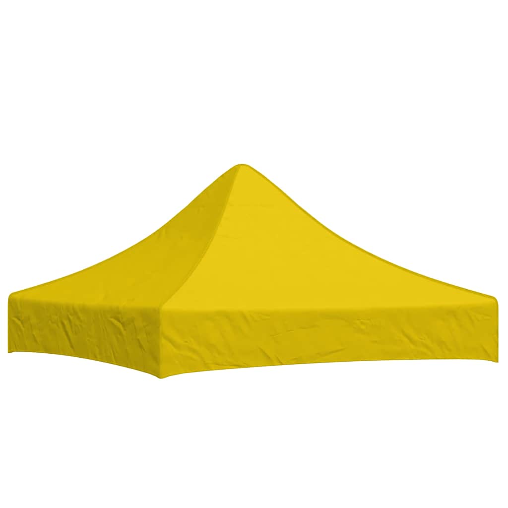 Partyzelt-Dach 2x2 m Gelb 270 g/m²
