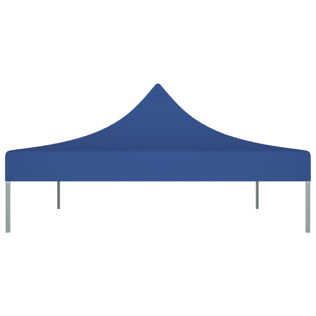 Partyzelt-Dach 4,5x3 m Blau 270 g/m²